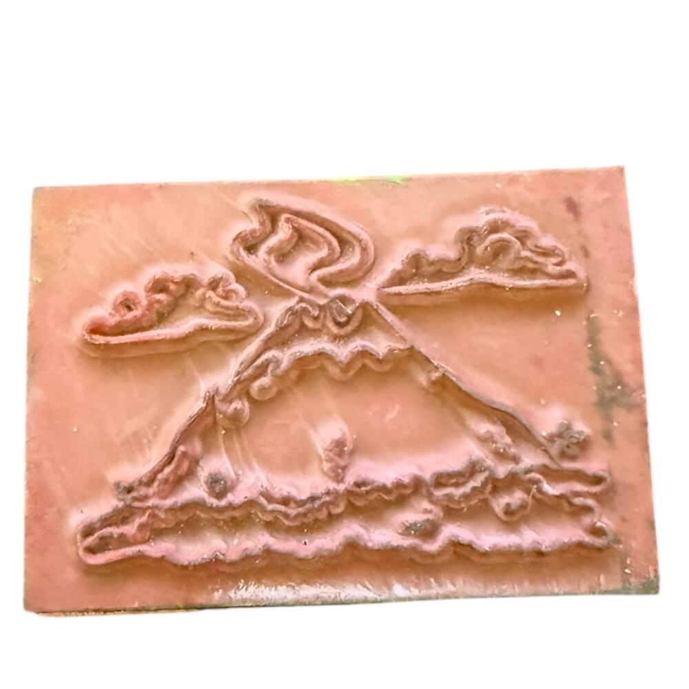 Melissa & Doug Volcano Exploding Rubber Stamp - Picture 2 of 2